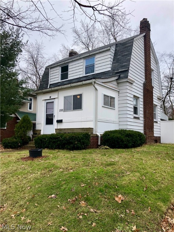 Welcome home to this exceptionally clean and well maintained colonial! Updated kitchen with newer fridge and great storage space. Comfortable and cozy living room with a faux fireplace. Dining room with huge sunny windows let the light stream in. Upstairs you will find 2 very nicely sized bedrooms and a nice and tidy bathroom. The basement is partially finished for a lot of extra useable space! Great sunroom off the front door and an awesome covered patio to enjoy your fenced back yard! Many replacement windows, new roof in 2008. Just down the street from Reservoir Park. This home has so much to offer, Dont miss it!