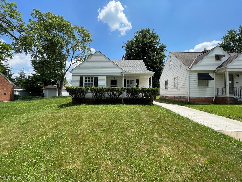 Welcome to 5513 South Blvd. Maple Heights! This 3 bedroom, 1 bathroom Cape Cod style home is looking for the right investor, contractor or handy homeowner to give this home the updating it deserves. This home has hardwood floors on the first floor. Recent updates to the full bathroom. With a little cleanup and some work, this could be the home you are looking for.