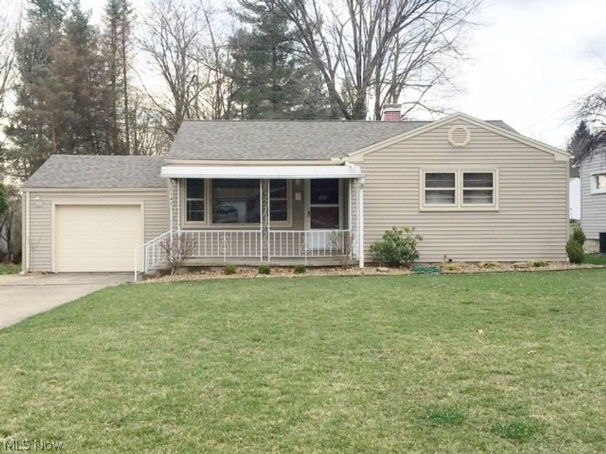 Cozy 2 bedroom, 2 bath Ranch with eat-in kitchen.  Beautifully landscaped with attached one car garage.  Bonus room in partially finished basement.