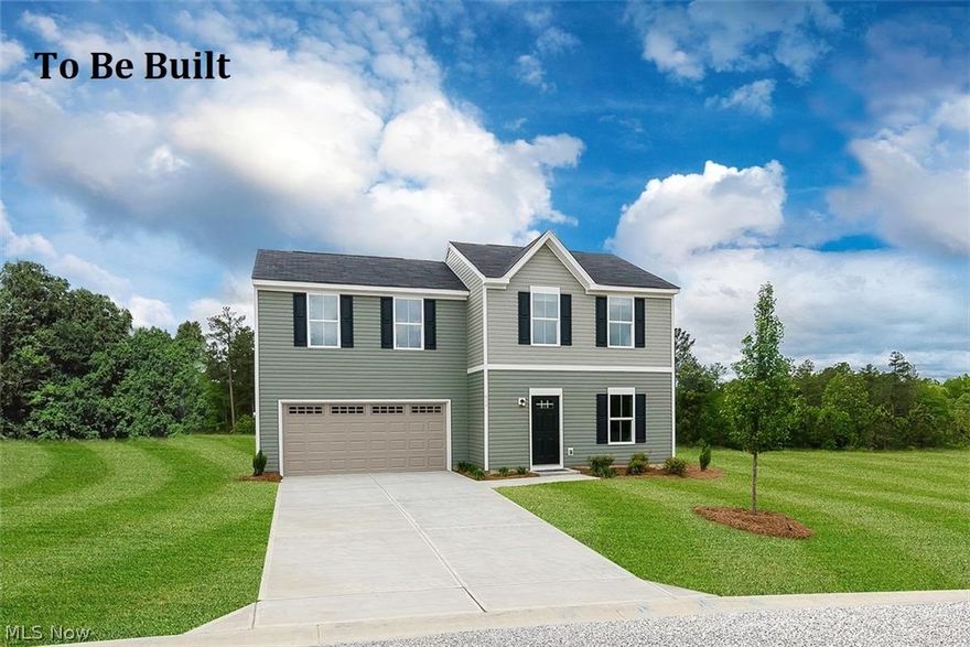 MOST AFFORDABLE NEW HOMES IN STARK COUNTY!  $5000 OFF UPGRADES FOR A LIMITED TIME! Ryan Homes’ Plan 1440 is all about giving the features you need at the price you want! Enter into the huge great room and you’ll immediately feel at home. The first floor is an open concept so you are never too far from the action. A cozy kitchen features an optional island, and a powder room is tucked off the first floor for convenience. The entry area off the garage provides a convenient spot for coat hooks, so clutter is never an issue. Upstairs all 3 bedrooms are large and boast ample closets. There’s even extra finished storage by the stairs! A hall bath and separate laundry room provide the ultimate in convenience. But the owner’s suite is the star of this show – truly a private retreat with an en suite bath and huge walk-in closet, you’ll never want to leave! Only $500 required toward your down payment at contract!