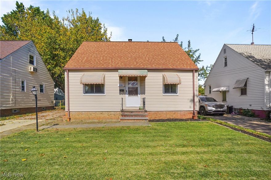 20561 Westport Ave in Euclid Ohio was purchased in 2021 and has been a great home for this first time home buyer however life plans have changed to a new direction. The location is very close to Euclid High School, stores, and nearby restaurants. The added convenience of the highway, within minutes from the house, makes this a very quick commute to downtown Cleveland where endless opportunities for work or big city entertainment exist. There are several parks located within blocks or short distance drive and even boaters have several drop-in points on Lake Erie for water activities. The house itself is in great condition and boast a adequate size two car garage for your cars or toys. Many updates were made to the house before this owner purchased like a new kitchen with soft close drawers, granite countertop, new appliances (except a fridge), subway tile back splash, LVT flooring & carpet, 1st floor full bathroom which is tiled and partially finished basement with a tiled full bathroom. Since then, the owner has updated the A/C unit and installed all new double pane/double hung windows throughout the house. The water tank was replaced shortly before he purchased, the roof appears to be newer, and furnace appears newer but is not sure on year. This is not a fixer upper home and the work has been done to make this a move in ready home for any category of buyer, but especially a new home buyer which will have added comfort in knowing they won't have major expenses to repair. The Seller is also including a 1 year home warranty for added peace of mind