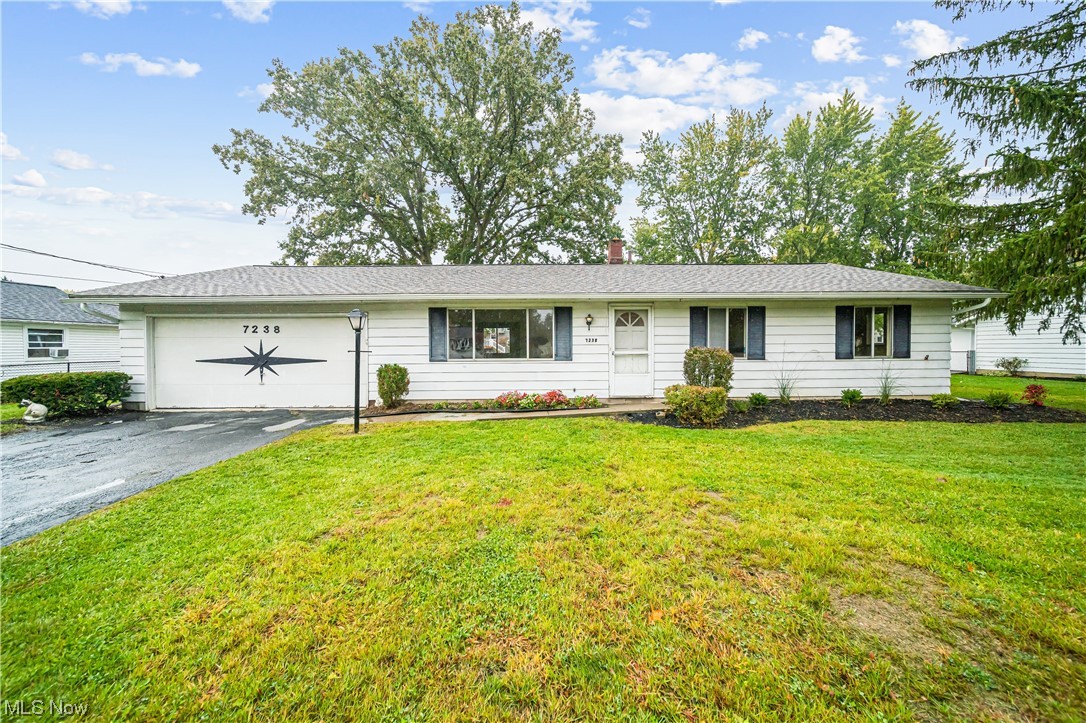 Ranch with a 2-car attached garage in a super location that needs a bunch of work! 3 bedrooms, 1.5 baths, dining, living and family room areas along with an 18 x 9 enclosed sunroom and fenced in backyard with a storage shed. The living room is spacious and opens up into the formal dining area. Super spacious family room with access to a sunroom. Eat in kitchen with all appliances. Main bathroom was updated at some point. There is a half bath off the one bedroom with an attached laundry room area. All appliances included a one-year home warranty provided. Nice sized fenced in backyard with a storage shed. This home is located near freeway access, shopping and much more. Property is selling "as-is" and seller will not make any repairs and or replacements to property. Seller is looking for a quick close and to provide immediate occupancy. Don't miss your opportunity to rehab and move into this gem or flip it. A lot of great protentional with the specs! Don't mis your opportunity and invest today!