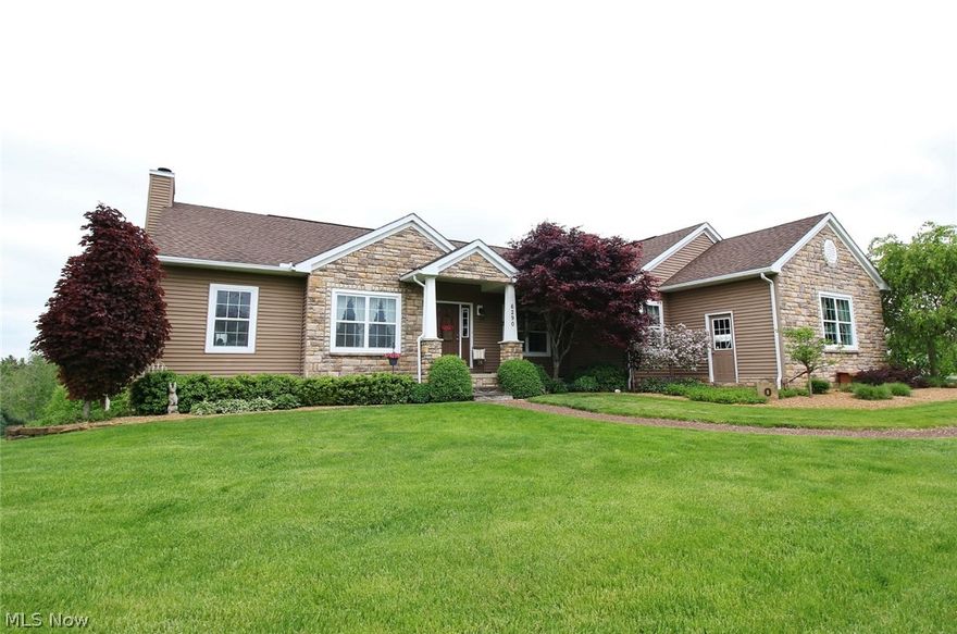 Stunning and immaculate, large, move-in ready home located in Dillon State Park area and Tri-Valley Schools. 3 bedrooms with 2 full and 2 half baths. Features beautiful stone gas fireplace on main floor and wood burning fireplace in finished walk-out basement. This home is perfect for family living and boasts a welcoming deck off of the open concept great room and a fire pit patio out of the lower lever family room.  The professionally maintained landscaping adds to the natural beauty of this dwelling. Neutral paint colors, solid wood flooring with some carpet and ceramic culminate to make this the perfect turn-key home!