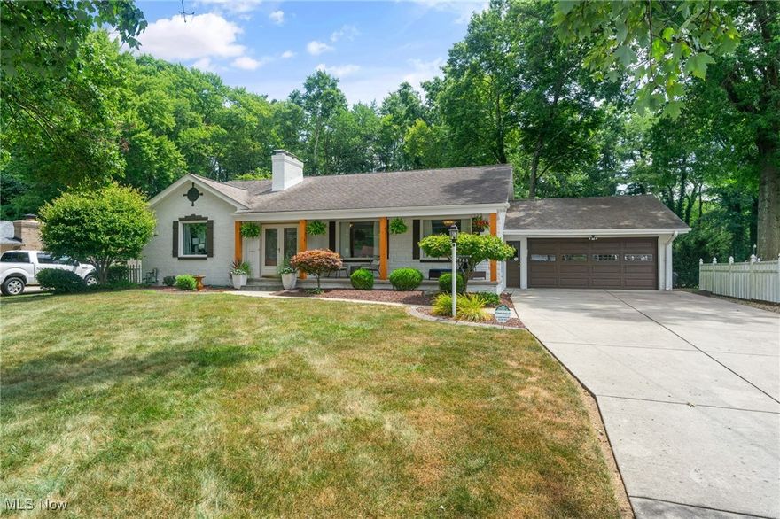 This is the must see ranch you have been waiting for. Completely reimagined kitchen is open to the dining area and includes every update you could ask for with a large island, new appliances, instant hot water, coffee bar, and custom built in cabinets with pull out shelving throughout. Each space in this home has been thoroughly planned with flowing design and easy living in mind. A large living room and office in the front of the home offer great views and an abundance of natural light. A four season room with vaulted ceiling overlooks the private back yard. The finished lower level has been tastefully finished with a 4th bedroom, full luxury bathroom, large 30 x 17 family room with wet bar and wood burning fireplace, and includes craft and storage areas. Enjoy beautiful views from the deck of the meticulouusly kept raised gardens and direct footpath access to Mill Creek Park.