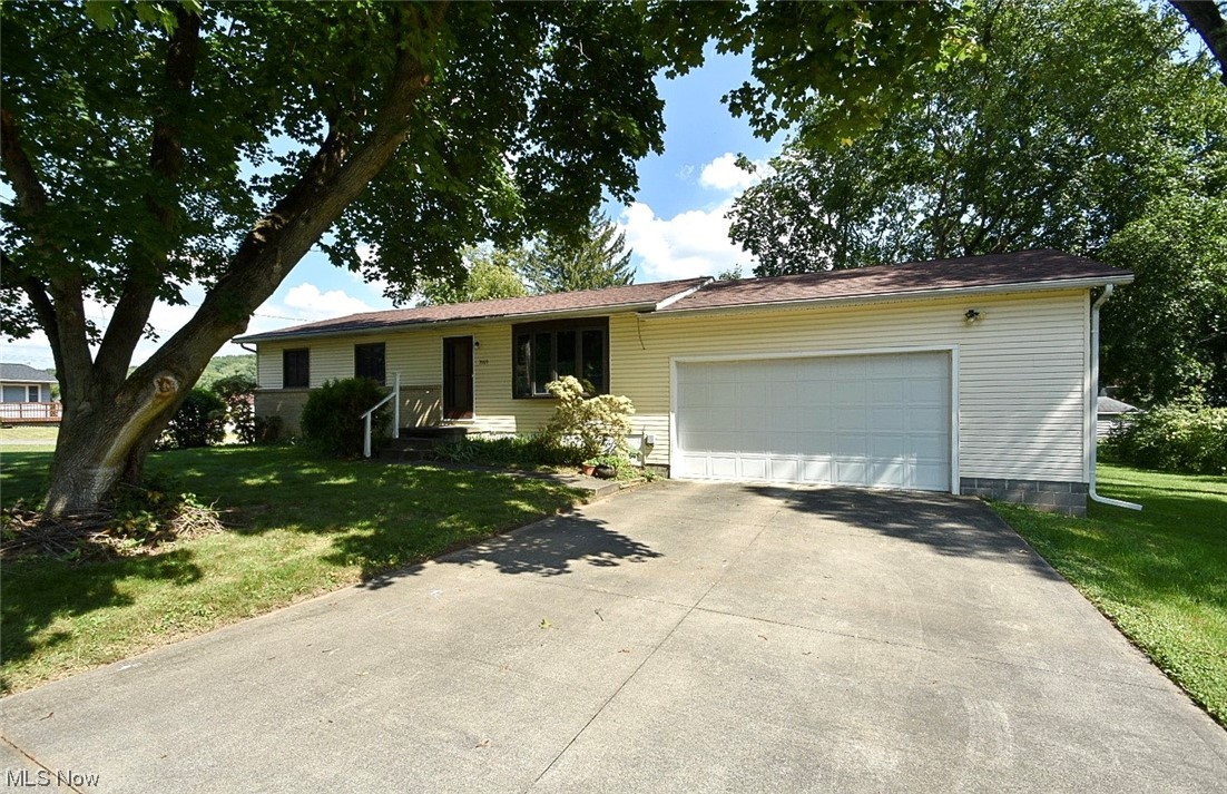 First time home buyer tired of renting? Investor looking for a home with much potential? Take a look at this ranch style home near the West Reservoir of the Portage Lakes! Built in 1969, it has 3 bedrooms, approximately 1,118 square feet, & walk out basement. The 2 car attached garage was added in 2001. A new well was drilled in February 2016, & the old well was plugged. Water Pro filter (2018) will remain. Roof replaced in 2020. The sale includes 3 parcels: 2600679, 2600680, 2600681 totaling .3554 of an acre. Plan to view soon!