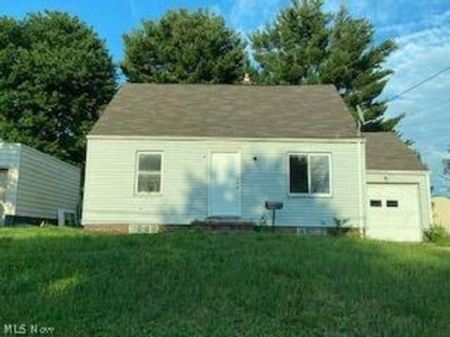 Solid house.  Just needs some interior TLC.  No kitchen, plumbing or furnace.  ARV $70-80K   Not for rent