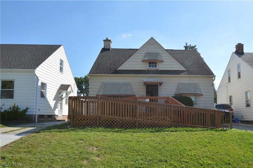 Clean and updated. Kitchen appliances stay. Finished rec-room. 2nd bathroom shower and toilet off rec-room. Handicap ramp/deck on front.