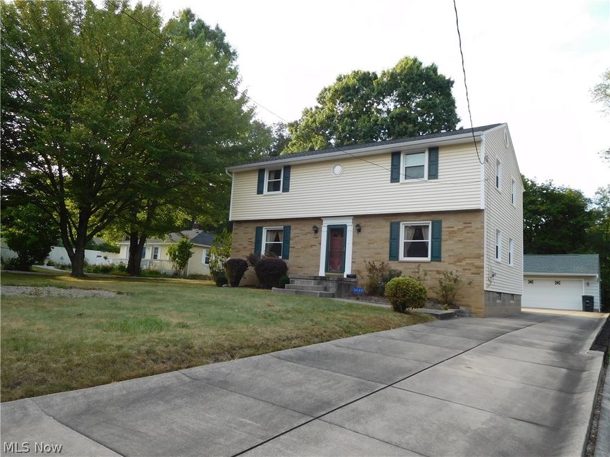 Agent related to Seller. This is a spacious 4 bedroom home on a deep lot. If your looking for a quiet location with a back patio to spend summer days and nights with family this is it.  Seller is original owner of the home. Vinyl siding, windows and roof were all done within the last 6 years. Hardwood floors  on first and second floor. Lots of potential for this home.