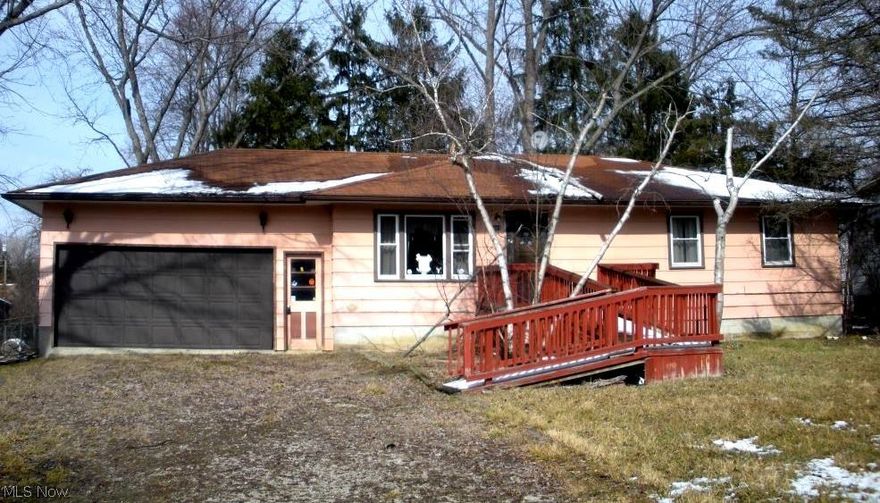 This 3 bedroom Ranch is a fixer upper.  Financing: Renovation Loan or Cash.