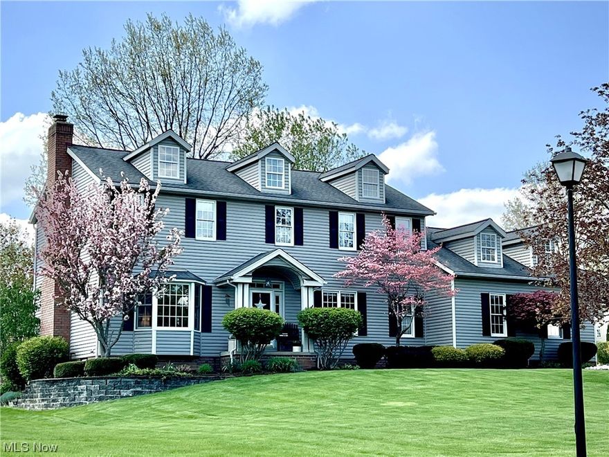 Location! Location!  A rare find "In The Heart of Jackson Township" with great curb appeal.  Features 3 car garage with built-in cabinets, 4 bedrooms, 4 bathrooms, first floor laundry, sunroom and a finished basement!  This one owner home is located in the highly sought after Greenbriar Hills, convenient to everything and a pleasure to show.  You will love the oversized great room for family gatherings with stone fireplace, 9' ceilings, custom built-ins, crown molding, and large bay window.  Kitchen and dinette with center island, stainless steel appliances, desktop workstation and access to the light and bright sunroom w/cathedral ceiling and sky-lights.  The formal dining room has a tiered ceiling and could be multi-purposed as a first floor office if desired. The finished lower level offers a variety of recreational uses with built-in cabinets, bookcases, storage closets, utility room and half bath. Spacious bedrooms and bathrooms for a growing family.  Park-like backyard with beaut