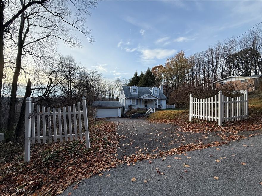 Cute CapeCod ready for you to call it your very own! Fairview Heights is known for its hill top views. This neighborhood has one way in and out so, no through traffic to worry about here. Back screened in porch is a wonderful spot to relax and take in the private backyard and occasional wildlife. Inside you have a nice size living room, spacious kitchen, dining room, and 1/2 bath on 1st floor.  Second floor is where you will find hardwood floors in all 3 bedrooms, full bath with tub. Such a cute set up with crystal like, and floral chandeliers throughout. Refrigerator and Range are included. I love the cozy feel of this home and the laid back location.