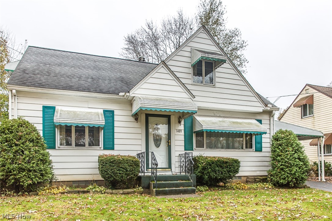 This very well maintained Cape Cod is also well cared for and features many extras! There are hardwood floors under carpeting in main living areas of home. There is a huge 2nd Floor featuring Master Bedroom & a dormer study/office area, plus a charming Nook Bed that is built in! The Eat-in Kitchen is open to Dining area and all kitchen appliances, including a dishwasher stay with the house. Seller is also leaving a newer movable electric fireplace/mantle located in Living room. The Basement has a Recreation room with a Bar that is movable. Seller replaced the hot water tank and replaced furnace with a high efficiency Carrier Furnace in 2013. This home has a huge attached carport plus a 1 car detached garage and a large shed behind the garage. Also included with this property is an octagonal & storable Patio enclosure (now stored in garage), that installs over largest circular concrete patio pad. All this cared for home needs is your finishing touches to make it the perfect home.