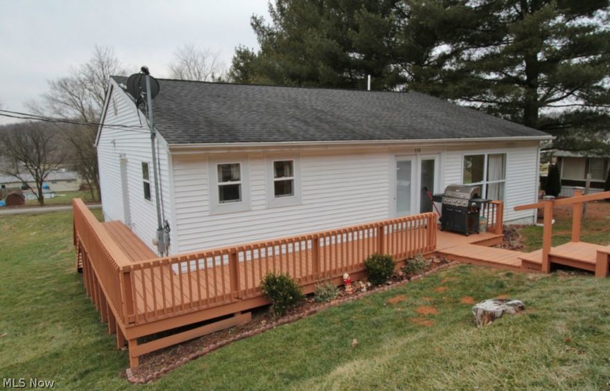 This 3 Bedroom, 2 Full Bath Home with Main Floor Laundry Room and a Full, Ready to Finish Walk-Out Basement has been Completely Updated inside! Newer Roof and Furnace plus new Flooring in Kitchen, Living Room, hallway and Baths! Enjoy entertaining your guests in the Spacious Kitchen and Dining Area that is open to the Living Room. Nice Deck that wraps partway around home with steps to the Large Backyard that is perfect for Barbecues and Lawn Games! Only 20 Minutes to Zanesville and only 12 minutes to the Avondale State Wildlife Area where you can enjoy hunting, fishing, hiking, bird watching, etc! Must see to appreciate!