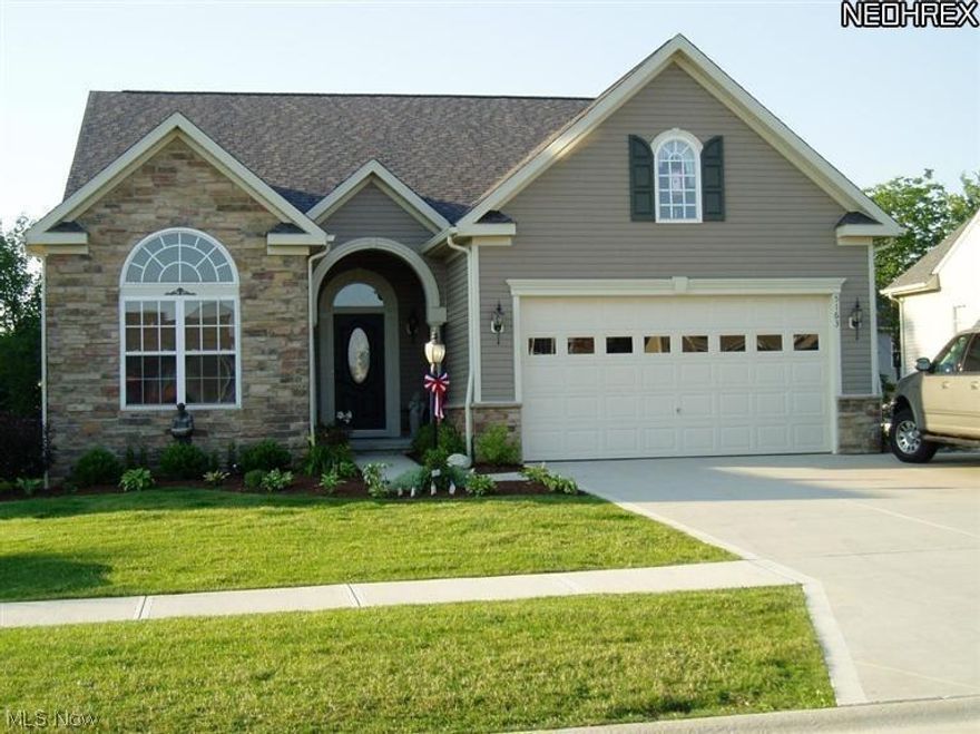 Be impressed with the size of this Maintenance free lifestyle Home! Master bdrm. with owner suite, tray ceiling, walk-in closet and more!  3 full baths, extra wide driveway, large paver patio and much more! Too many extras to list! Drapes in M.B. and Den/Din. rm. and concrete statuarys don`t stay.