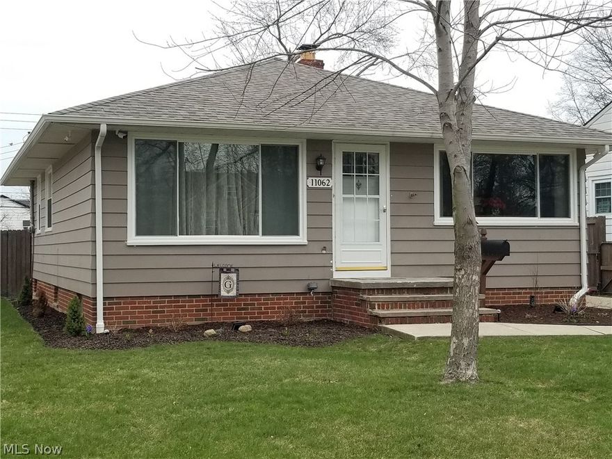 You'll feel right at home as soon you walk in this updated 3 bedroom, 1 and a half bath ranch. The roof, gutters, furnace and windows were replaced in 2015 and new glassblock in the basement was done in 2017. The newly updated bathroom boasts elegance and a piece of mind with all new electrical. With a completely fenced in yard, finished basement and spacious eat-in kitchen, entertaining friends and family is easy. There are plenty of closets and storage space throughout, making this the perfect home that you have been searching for. Homes are selling quick in this desirable Parma Heights neighborhood, so don't wait to see this one.