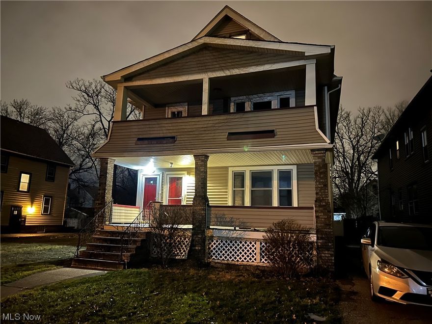 The first floor unit features a fantastic front porch, 2 bedrooms, a family rm, dining rm, remodeled kitchen and a full bathroom. . The entire interior has fresh paint, newer flooring, light fixtures, hardware, 2 Car Detached Garage. Prime location minutes to restaurants, shopping, I-271, legacy village and Pinecrest. requirements:Credit score of 600+. 500 - 600 is considered conditional.Less than 3 items in collections, excluding student loan and medical. Monthly income of 2.5 times the amount of the monthly rent.Thorough Eviction Check. $50 Non Refundable App Fee for all Adults who will be occupying the property.Applications can only be completed online.Typical Security Deposit equivalent to one months rent, pending results of background checks. Tenants must have the electric and gas transferred into their name and obtain renters insurance prior to receiving keys to the property.This property accepts housing choice vouchers.