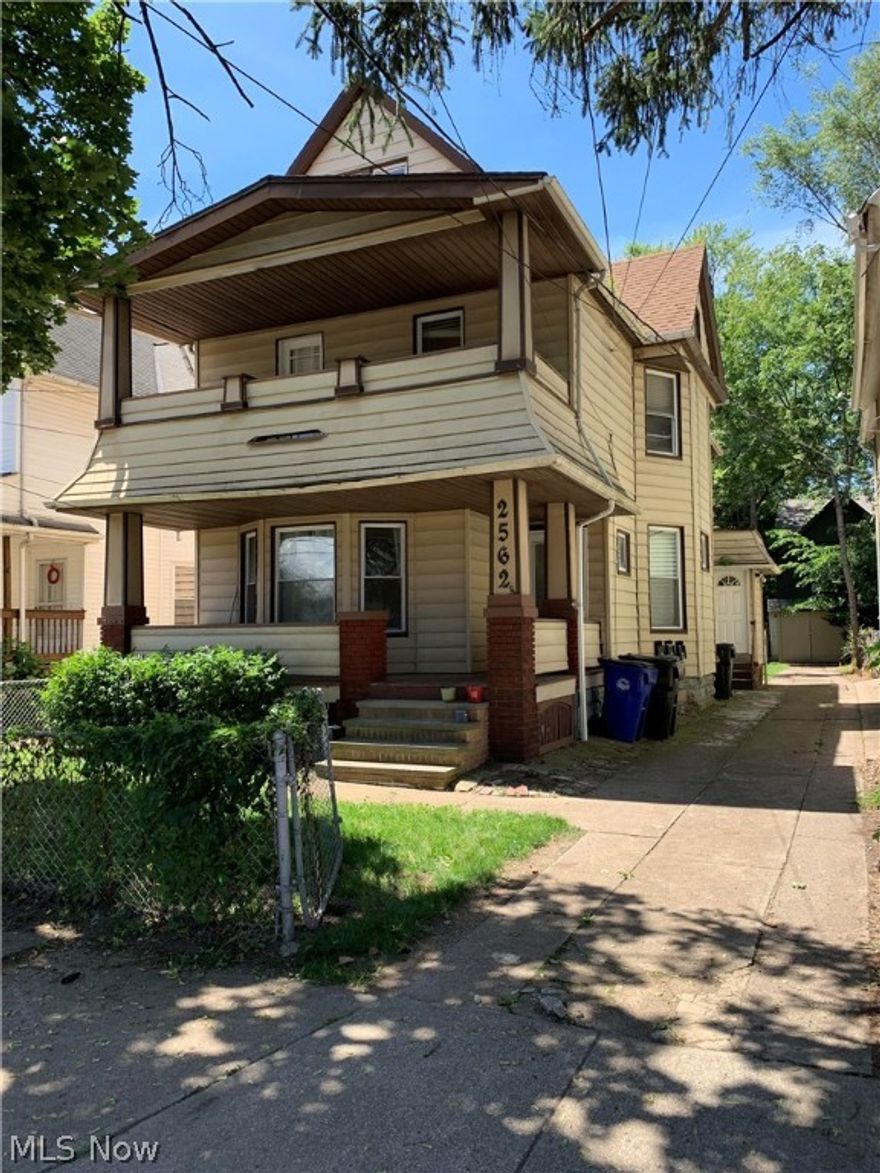 Rare opportunity to own a completely updated triplex in the heart of Tremont, easy access to I-90 will get you downtown in less than 10 minutes. The main building is a two-story duplex with a 2 bedroom 1 bath unit that is rented for $1200. Downstairs is a 3 bedroom 1 bath unit that is rented for $1300. The back house (ranch style studio) for $750. There is also a large attic that can be built out for additional living space. The updates include newer roof, windows, insulation, fixtures, water lines, drain lines, switches, outlets, fixtures, updated kitchen with islands, stainless steel appliances, new bathrooms, 96% efficiency furnaces, central air, water heater and each unit has its own washer dryer. There is also a one car garage with a recently rebuilt roof. This turn-key triplex offers a great return and it is a must see! Tenant Rights 24 hr notice to show.