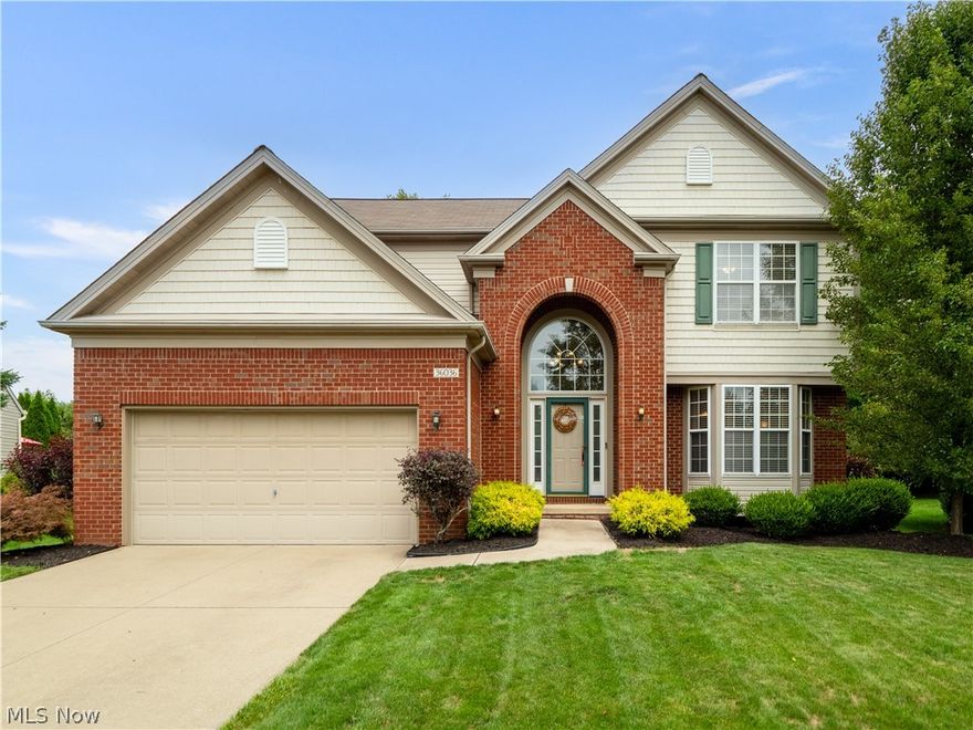 Don’t miss this elegant 4 bedroom, 3.5 bathroom home situated in the sought after Highland Park Community!! Put your personal touch on this traditional home that features 2600 square feet, a finished basement, and hardwood floors throughout the main level. Centering the home is a spacious kitchen with stainless steel appliances, cherry cabinets, and island with room for seating. Double patio doors off the dinette lead to a paver patio. Back inside, step down to the family room that has a gas fireplace. On the other side of the kitchen is a formal dining room for entertaining large groups and a living room that provides additional space. A convenient half bathroom completes the first floor. Upstairs, a generous primary suite has vaulted ceilings, a walk in closet, dual vanities, soaking tub and shower. Additional bedrooms are a great size. Downstairs, the basement is fully finished and is equipped with a full bathroom and extra storage space. Outside, the pie shaped lot offers a sprawli