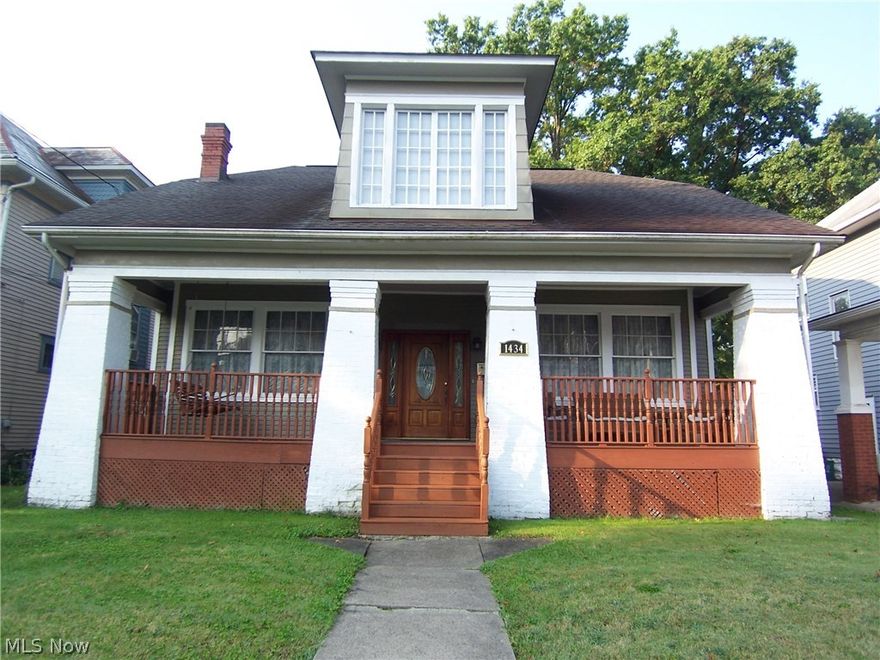 Stunning 1 1/2 story home boasting beautiful woodwork throughout plus an exquisite  entry as you enter. Owner's have made many updates including the kitchen, baths & flooring. Most of the plaster walls have been replaced & all but a few windows have also been replaced. Updated 200 amp electrical service plus garage was extended from a 1-car to an oversized 2-car garage. This home also offers a 1st floor laundry, bedroom & bath...plus a bonus room on the 2nd floor, which could be used for a 4th bedroom if needed. A "Must See"!