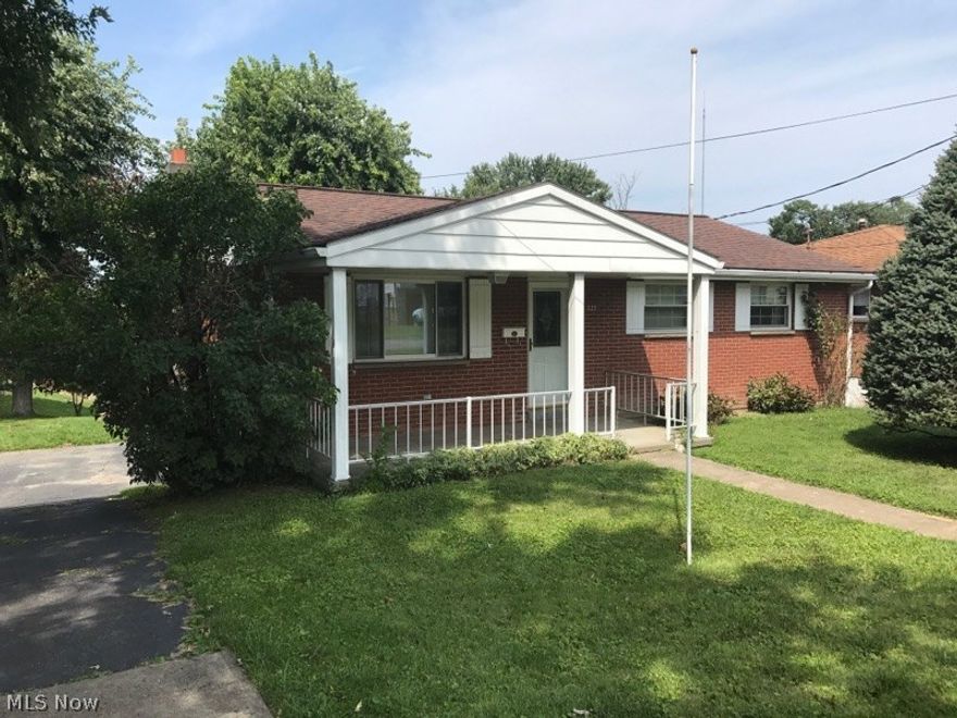 BRICK RANCH HOME HAS 3 BEDROOMS, UPDATED KIT,  ONE FULL BATH ON MAIN LEVEL, LARGE FAMILY ROOM W/ CATHEDRAL CEILING & FRENCH DOORS LEADING TO DECK; FINISHED REC ROOM HAS FULL BATH; 3 CAR GARAGE; SOME HARDWOODS;