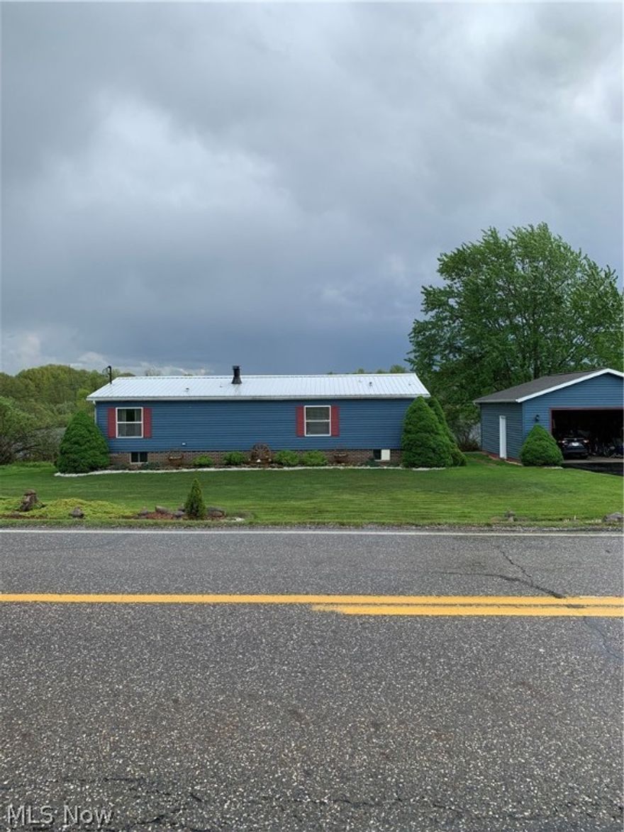 Private pond with gorgeous views highlight this one of a kind property.  Your worries will melt away with this great property that has been meticulously cared for.  It features a 24x24 detached garage and has many items updated along the way.  An electric heat pump keeps energy costs on this all electric home under $100 month on average.  This home has seen its siding and roof replaced in the last 4 years as well as new laminate in the kitchen.  Approximately 3 years ago new carpet was put in living and bedroom.  Wood burning fireplace for those perfect winter evenings.  This property is defiantly a must see to appreciate and wont last long so schedule your showing today.