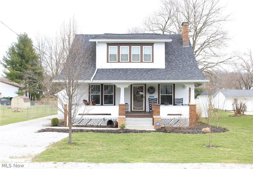 This home is ready to go.  Updated in the last five years: windows, roof, gutters, basement glass block windows, furnace, central air,  water heater, plumbing, kitchen remodeled, bathrooms remodeled, all new flooring, all new lighting, new siding and roof on main garage, 30x32 outbuilding with 4 car holding capacity, electric and water line run from house to outbuilding ( water not hooked up but run).  This will not last long!  Call and schedule your showing today.