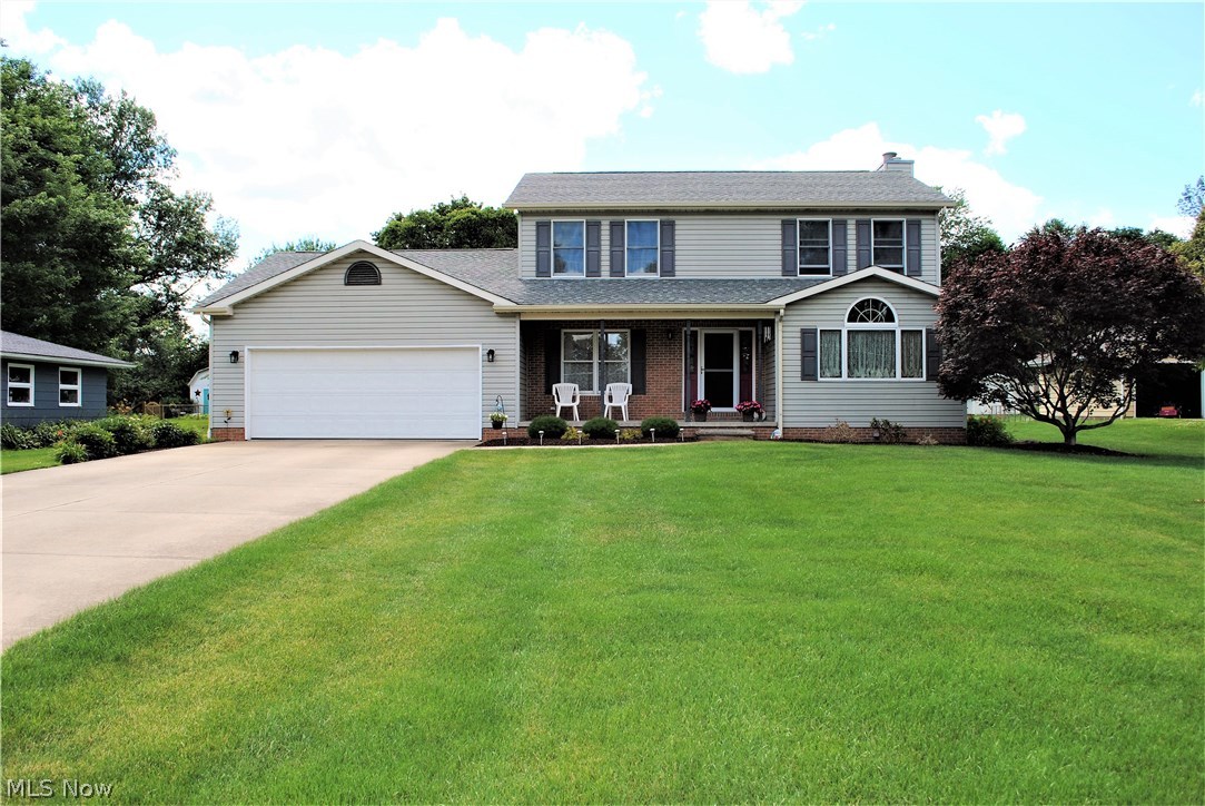 Amazing large Colonial with a well maintained yard, which features an ADDITIONAL 2+ Car Garage and Shed. Come enjoy this perfect family home that has many modern updates completed which include Roof and Skylights 2014, Hot water tank 2012, Furnace / AC 2012, Garage door opener 2014, Kitchen/Bathroom Counter (Beautiful Quartz with Granite Sink), including floors 2010 and new Ceiling Fans 2014. This is a MUST SEE home and is not expected to last long.