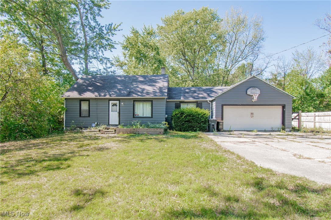 Welcome to this charming 3-bedroom, 1.5-bath Cape Cod set on 1.12 acres! Step into a bright living room with a large picture window, flowing into an oversized dining area and a cheerful kitchen with a window overlooking the backyard. The first floor offers a convenient bedroom plus an office/flex room. Upstairs, you?ll find two additional bedrooms. The basement provides excellent storage, a half bathroom, and a laundry area with a new washer and dryer (2023). Outside, enjoy a decent-sized yard, an attached partially enclosed exterior patio for three-season lounging, and a long paved driveway that leads to the home set back from the road, offering nice privacy from mature trees. Ideally located close to shopping and highways. With plenty of potential, this property makes a fantastic first home or a great canvas for your finishing touches. Schedule your private showing today!