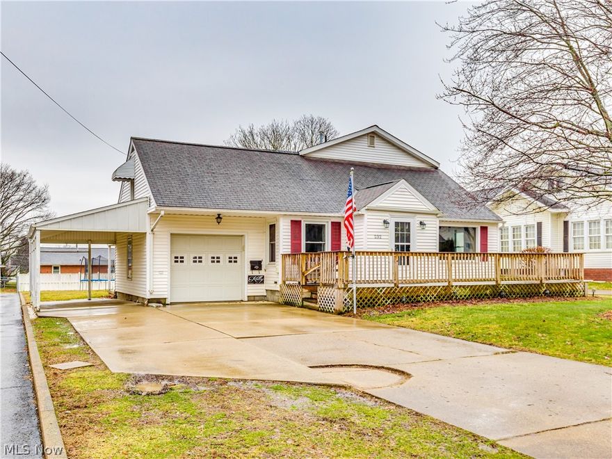 Charming opportunity on one of North Cantons prettiest streets!!  This 4 Bedroom --4 Full Bath Home is primely located in the heart of North Canton...Walking distance  to schools, worship, restaurants and much more!! Sidewalks for pet walking, exercising and kid bike riding!! This home sits on a nice deep yard with a patio for entertaining and huge 10x20 shed for storage !  The interior of the home offers many living opportunities with fist floor master with french doors accessing the rear yard and master bath. Call today for a showing ...you won't be disappointed ...:)Very deceiving from street -- Addition off the back --:)
Gas Budget $57.00
AEP Budget $140.00
Roof 2010 on addition and 1999 on front portion 
Hot water tank, Furnace, AC all New in 2010
Front Deck added 2015 
2019 New First Floor main bath !