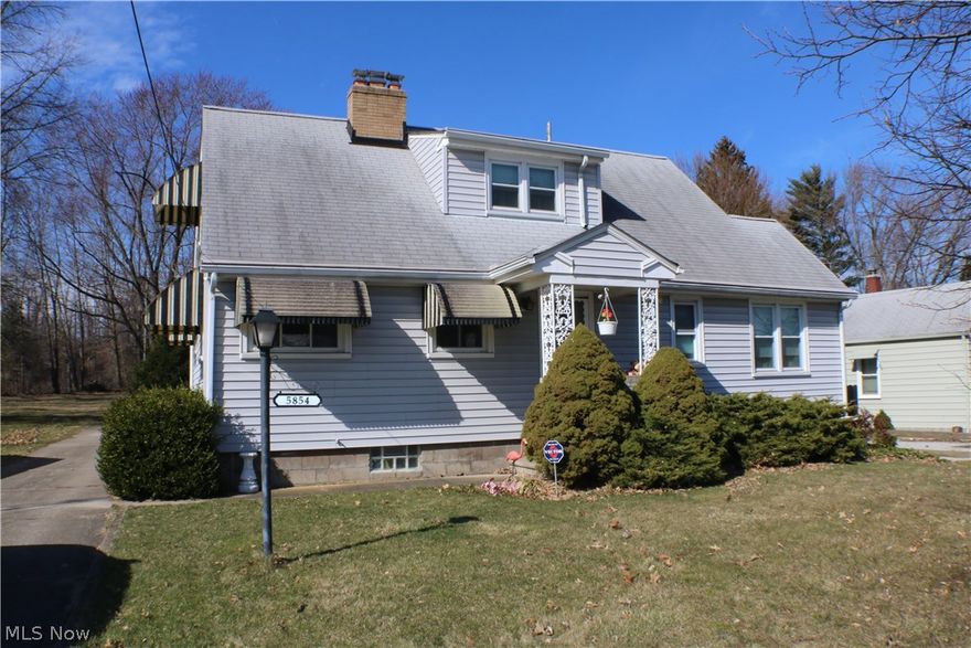 4 bedrooms, 2 baths, a full walk out basement located on nearly a half an acre! Hardwood floors throughout, a handsome stone faced fireplace in the living room, an eat in kitchen and a first floor master. This home has a unique enclosed patio off the back. This one has been in the family for generations, a well build home, with a 2 car detached garage. Tour today while this one is available! The sellers have priced this one to move quickly!