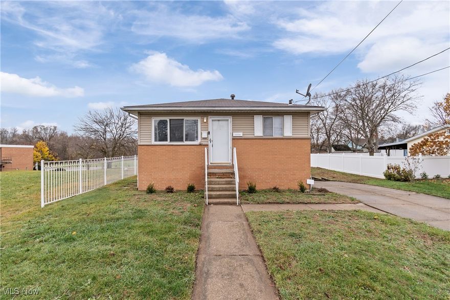 Don't miss your chance to make this remodeled ranch your new home.  3 bedrooms and 2 full bathrooms.  New paint, carpet and vinyl throughout.  Neutral decor.  Living room with picture window.  Kitchen with gas stove and dishwasher.  Primary bedroom with direct access to the main bathroom.  Finished lower level with bonus room, full bathroom and rec room with fireplace and sliding glass door to the backyard.  Detached 3 car garage with new garage doors.  Concrete driveway.  Call today to schedule your appointment to see this move-in ready home.