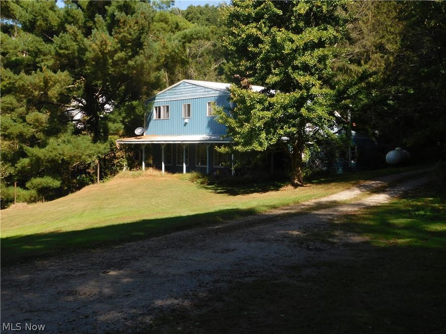 Located in a highly desirable area for trophy whitetail deer this 40.5 acre property is mostly wooded with 2 ponds and a decent sized clearing. Located on one side of the property is an older home, barn and pole buildings. The home has spring water and septic. There is another pole building located along the edge of the clearing as well. "Seller to reserve to itself a lease on the  'fireworks building'  with access, parking and maintenance as needed.    Seller will operate the retail store during any fireworks seasons and will need access for all purposes required by the state fire marshal to maintain its fireworks license."