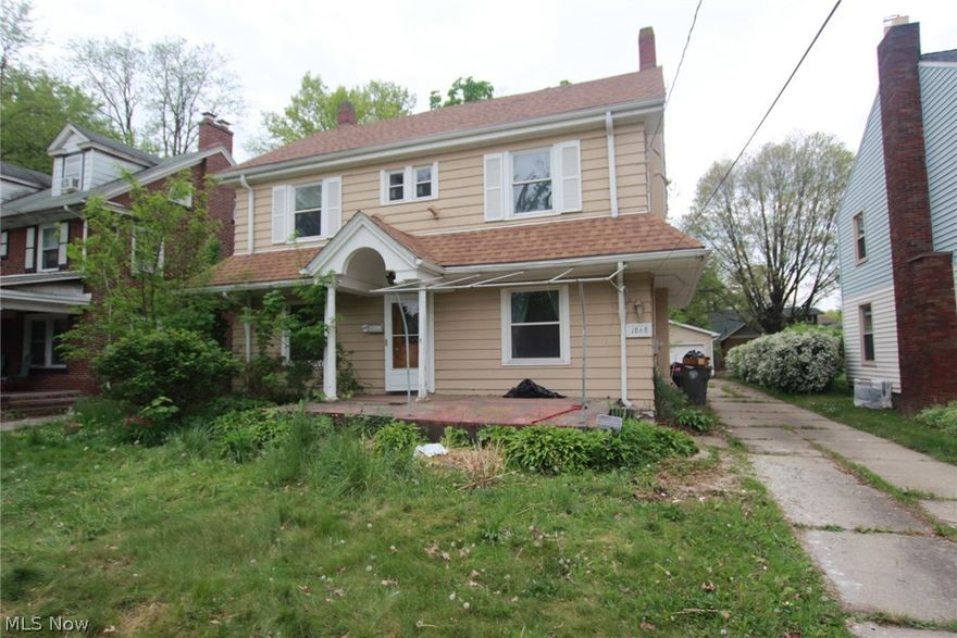 Over 3000 sq ft colonial, 4 bedroom. Bedroom And Bath On Third Floor, Family Room With Built-ins And Hardwood, Half Bath On Frist Floor. sold as is.
