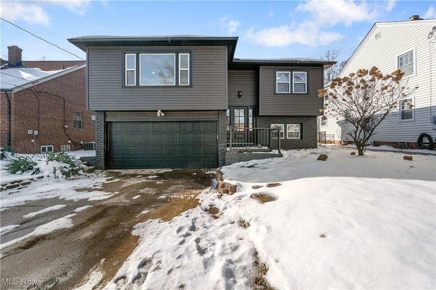 Complete overhaul of this Fairview Park home! Featuring a brand-new roof, vinyl siding, windows, and front door. Enjoy outdoor entertaining on the back patio with a fully fenced yard. The interior has been fully remodeled, showcasing a custom chef’s kitchen with Amish-made cabinetry, quartz countertops, tile backsplash, and stainless steel appliances.
This home offers two full bathrooms with custom tiled showers, along with fresh paint, new vinyl flooring and carpet throughout. The thoughtfully designed laundry room includes a custom dog wash station, perfect for pet owners. Major mechanical updates include updated electrical and plumbing, all-new trim and interior doors, brand-new front railing systems (interior and exterior), and a new furnace and A/C unit.
A truly turnkey property with quality craftsmanship throughout—an amazing home inside and out! Modern, Updated and move in ready! #Homesweethome