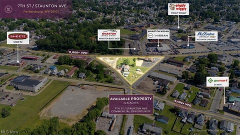 Vacant Land For Sale - 7th Street/staunton Avenue<br/> Parkersburg, WV 26101