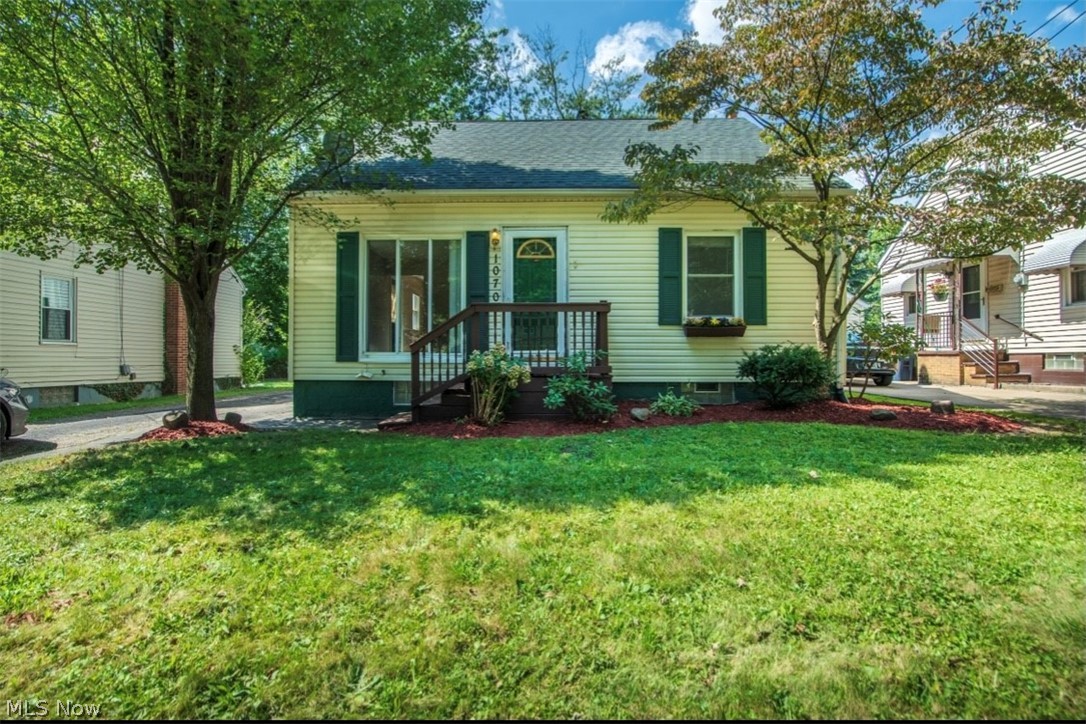 Looking for a cozy style home located in the heart of Firestone Park, then this will be the one for you! This cute home features all new paint in both of the first floor bedrooms. You will also notice new flooring and paint in the bathroom. The large third bedroom is located on the second floor. The back yard has a large walk out deck conveniently located off of the kitchen making it perfect for relaxing or entertaining. Bonus one car detached garage! This charming home has been very well maintained. Come check this one out and take the first steps into your new home.