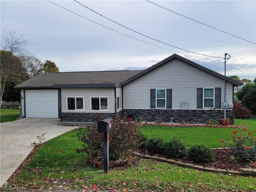 FEEL LIKE YOU ARE ACTUALLY INSIDE THIS HOME! WALKTHROUGH THE 3D VIRTUAL TOUR OF THIS PROPERTY BY CLICKING THE LINK! Look no further you must see this completely rebuilt 2 bedroom Ranch now! The first floor features a 4 season sun porch, a huge living room with access to the garage, an eat-in kitchen 2 nice-sized bedrooms, and a full bath with laundry. The exterior of the home features beautiful landscaping and access to the full basement. The home was completely rebuilt in 2016 so there is nothing older in the home than 2016. Updates include septic, siding, windows, roof, furnace, AC, hot water tank, walls, doors, electrical all in 2016 Schedule to see this before it is GONE!