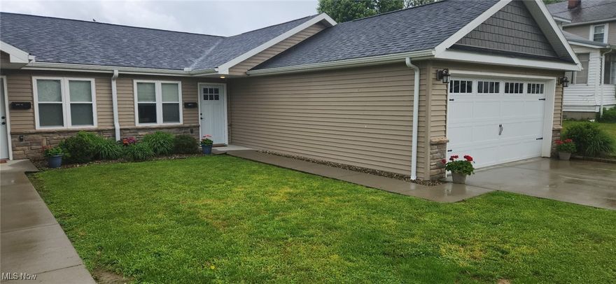 Welcome to 416 Elm St "A" in Belpre, OH-a beautifully updated and well-maintained condo offering low-maintenance living with comfort and style. This spacious home features an open floor plan complemented by Lifeproof Sterling Oak waterproof vinyl flooring, fresh interior paint and white cabinetry that adds a bright modern touch throughout.

Enjoy year-round peace of mind with a comprehensive Halo Virus Suppression Package, which includes duct cleaning, indoor coil cleaning and a stem humidifier ensuring clean air and added wellness. Grogg's Heating & Air provides professional inspections every six months covering plumbing, heating and air conditioning. 

Upgrades abound including a newer dishwasher, newer flooring and 3 LiftMaster garage door openers for convenience and security. A French drain system has been installed to enhance drainage and the vinyl divider fence from Lowe's offers both privacy and curb appeal. 

This condo offers thoughtfully designed accessibility features ideal for individuals with mobility needs, including step-free entryways, wide doorways and hallways and an open floor plan that allows for easy navigation.

Relax or entertain on the private patio, perfect for enjoying quiet mornings or evening gatherings. With thoughtful updates and ongoing professional maintenance, this condo offers move- in -ready convenience in a desirable Belpre location.

Don't miss your chance to tour this exceptional property -schedule your private showing​​‌​​​​‌​‌​​​‌‌​​​‌‌‌​​‌​​‌‌​​​​ today!