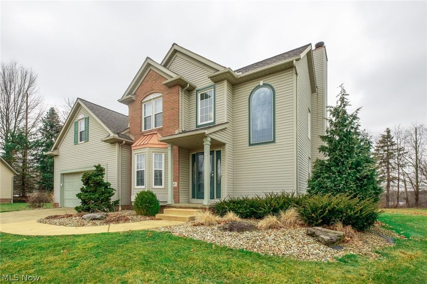 This 3 Bedroom, 2.5 Bath Home Located In The Audubon Ridge Neighborhood Of Jackson Township Is Move In Ready w/Possession At Closing! Located In A Cul-De-Sac w/Sidewalks, Perfect For Walking/Riding Bikes. 
 Updated Interior Neutral Colors Throughout! 
 The 2 Story Foyer Invites You Into A Spacious Open Great Rm w/Gas Fireplace, Wired For Surround Sound & Vaulted Ceiling. Dining Rm Includes Bayed Window w/Window Seat & Glass Paneled Pocket Doors To Make A Private Office Space If Preferred. Kitchen w/Newer Appliances, Plenty Of Counter Space, Pantry & Open To The Dinette Area That Overlooks The Large Deck Perfect For Grilling Or Family Gatherings. First Flr Laundry Includes Folding Table & Utility Sink. Updated Half Bath. Second Level Includes All New Carpet w/Memory Foam Padding. Large Master Bedrm Has An Additional Reading/Sitting Area & Plenty Of Closet Space. Master Bath Includes Jetted tub, Shower, Double Vanities & Newer Skylight. 2nd Bedrm Includes Walk In Closet. 3rd Bedrm w/Cl