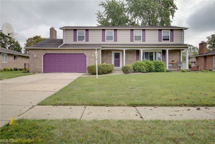 This superb colonial in Indian Creek Estates offers 4 bedrooms, 2.5 baths, an eat-in kitchen, formal dining room (currently used as office space), large living room with a bay window, large family room with sliders leading to the fenced in back yard, and a partially finished basement. The master bedroom is huge with a separate seating area, en-suite bath with a walk-in shower and a very generously sized walk-in closet. There are hardwoods throughout most of the home and the windows, outside painting, AC/Furnace and the patio roof have all been replaced/redone within the last 6 years. The oversized 2 car garage has a 220 line for the car enthusiast. There is an expansive front porch to relax on and the backyard has a covered patio to enjoy. This home is truly a gem and a must see!