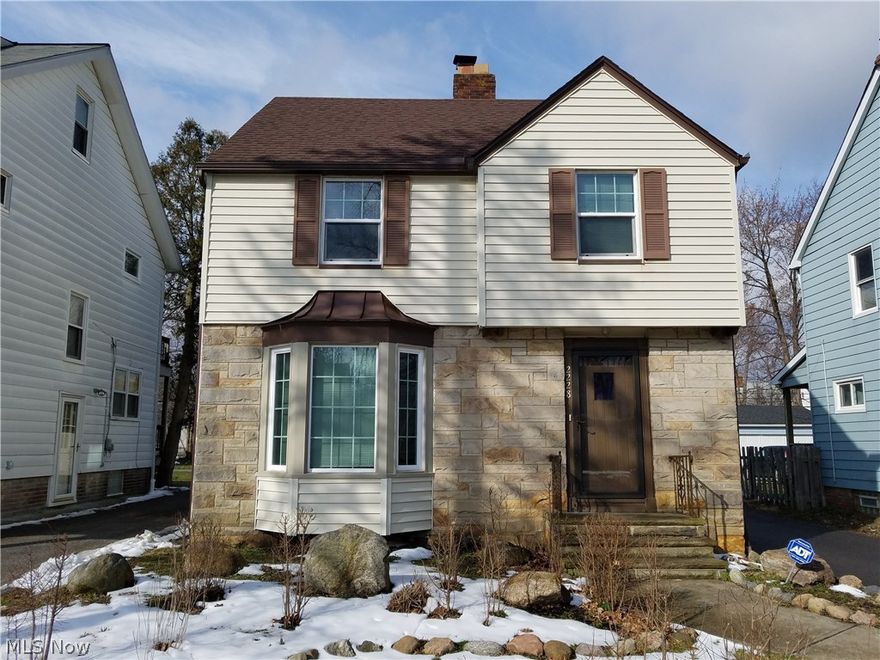 Great opportunity to pour love back into this University Hts home. A lot of the big ticket items have been addressed, newer roof, driveway, some newer windows, newer vinyl siding, glass block windows in basement. Pretty curb appeal. Buyer to assume City of University Hts POS violations. 2 car garage, extra outdoor space includes 3 season porch on the first floor off Dining Room. Third floor access is from one of the bedrooms and includes a finished 3rd floor space. SOLD AS IS. No repairs. Great location minutes to everything and only 10-15 mins drive from downtown, University Circle, hospitals and everything that makes Cleveland rock!