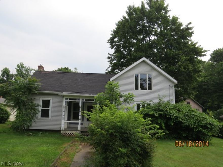 Sold as is, a century home ripe for an investment opportunity.  It appears the windows are newer vinyl windows.  There are hardwood floors throughout.
