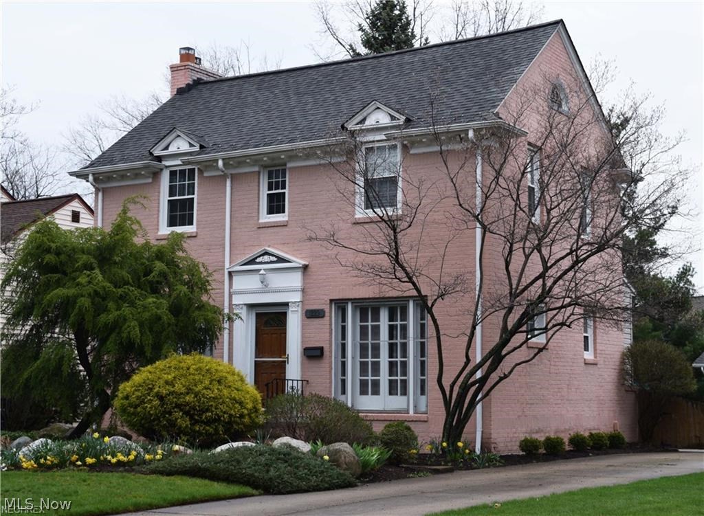 Beautiful Brick Colonial on great street in Lyndhurst! Lovingly cared for and updated throughout including new flooring on the first level and downstairs and paint. Kitchen has newer cabinets, flooring and lots of counter space! Living room offers beautiful fireplace with brick mantel and GORGEOUS HARDWOOD FLOORS! Large Master bedroom with double closets! 2 more spacious bedrooms upstairs. Welcoming Finished 3-season SUN ROOM off the spacious Living Room overlooks the pretty & private brick patio and deck, perfect for entertaining! The tall wood fence and trees offer such nice privacy in the nicely landscaped backyard. Nice finished lower level rec room for visiting with family and friends. Newer paint throughout and upstairs in both bathrooms! ** Large 2.5 car garage with garage door opener *** Central air** all appliances stay! Come see