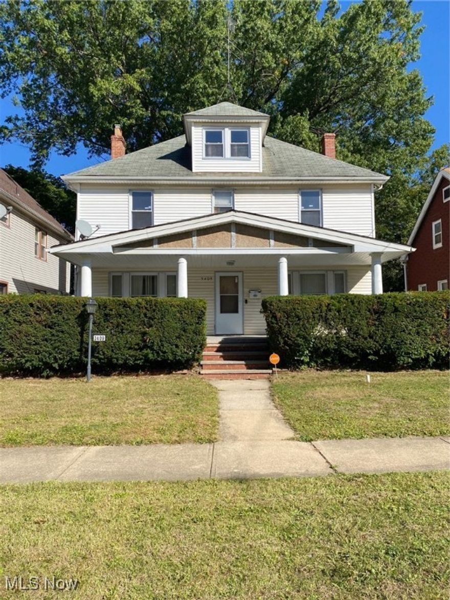Large 4 bedroom, 2 full bathroom colonial with Hardwood floors throughout, large living room with fireplace, large dining room, and eat-in-kitchen, large deck for entertaining, 2 car garage, basement has glass block windows, central air with a large rec room.