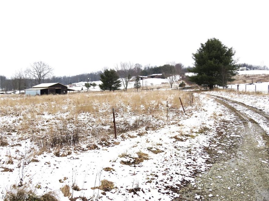 5.27 Acres with Well and Septic System in Harrison Twp Carroll County, Ohio! Looking to build in the country and save time and money? Check out this tract of land located less than 30 minutes Southeast of Canton and away from traffic. Level property with a good 30x40 pole barn with 2-12 ft additions. Barn was previously used for horses and is ready for new stalls. The previous manufactured home and garage burnt in 2021 and the debris has been removed. Driveway is already here and water well and septic also. No zoning. Deed restrictions appear to have expired in 2007. Sellers will except and reserve all gas and oil underling the property which is already in a unit. Call with questions or to schedule your viewing of this exciting opportunity!