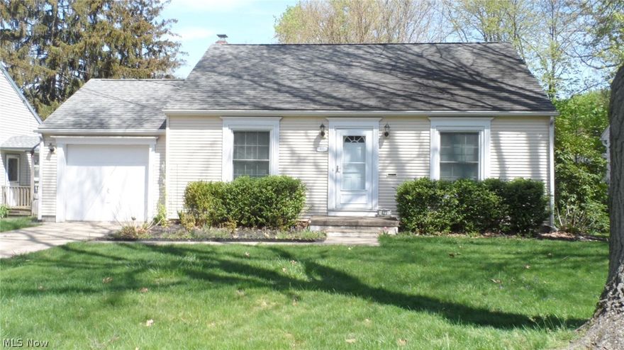 THIS CHARMING 4 BEDRM CAPE COD HAS ALOT TO OFFER WITH ITS CLOSENESS TO KSU, SHOPPING, MOVIES, DOWNTOWN AND HIGHWAYS.  1ST FLOOR OFFERS 2 BEDROOMS, LIVING & DINING ROOM WITH REFINISHED WOOD FLOORS AND A FULL BATHRM.  PLUS ACCESS TO 3 SEASON ROOM FOR ENJOYING RELAXING NIGHTS.  BACK YARD IS FENCED IN AND HAS SHED FOR STORAGE.  UPPER LEVEL HAS BEDROOM, WALK IN CLOSET AND SITTING AREA.  OR RETREAT TO THE LOWER LEVEL FOR FAMILY ROOM, FULL BATH, 4TH BEDROOM WITH FIRE ESCAPE WINDOW AND LAUNDRY ROOM.  HOME WARRANTY PROVIDED.  DONT MISS THE CHANCE TO MAKE THIS YOUR NEW HOME.