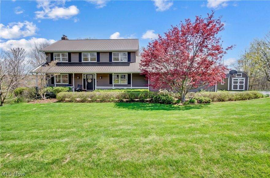 Beautifully maintained home in East Muskingum schools, crafted by a trusted local builder, awaits its new owner! With meticulous care from its single owner, this residence boasts many upgrades including a new roof in 2020 & siding and shutters in 2023. You’ll love the updated bathroom featuring luxurious amenities like heated floors, a jacuzzi tub, and a tiled shower. The master suite impresses with a spacious walk-in closet and vanity area. Enjoy the convenience of a first floor laundry room adjacent to the kitchen, featuring elegant Quartz countertops. Discover a partially finished basement featuring a wood burner and a walkout door for a convenient egress! Ample storage space in the oversized 2 car garage complete this inviting home. Also included are 2 parcels with over an acre of land, a 12x12 storage shed, 6x12 dog kennel, Ring doorbells on the front & back doors, and a Ring security spotlight, positioned over the garage for added security!