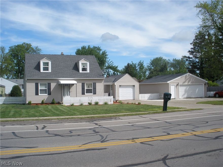 Immaculate 3 bedroom Cape Cod with upgrades galore for a great price! New windows, HVAC , H2O tank, remodeled kitchen with new appliances, 
new bathroom, 1st floor laundry, new sewer line, and too much more to list.  Definitely a must see! Make an appt before this one is gone!