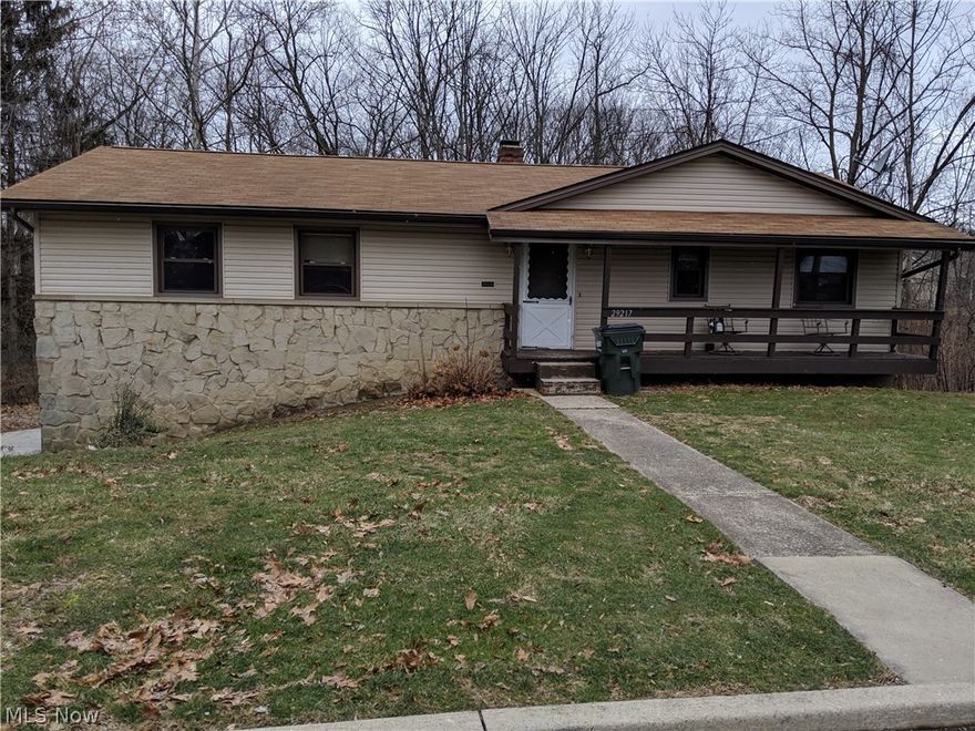 Investor Special! Please come out to see this home that is just waiting for right investor! Secluded back yard with a deck overlooking the creek and woods.  Your own nature preserve in the city!