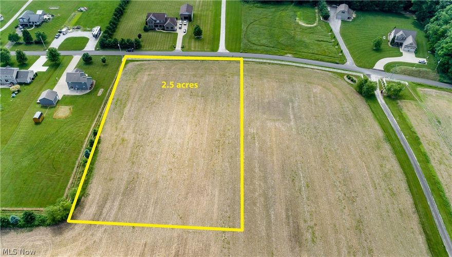 Great location and a perfect spot to build your dream home.